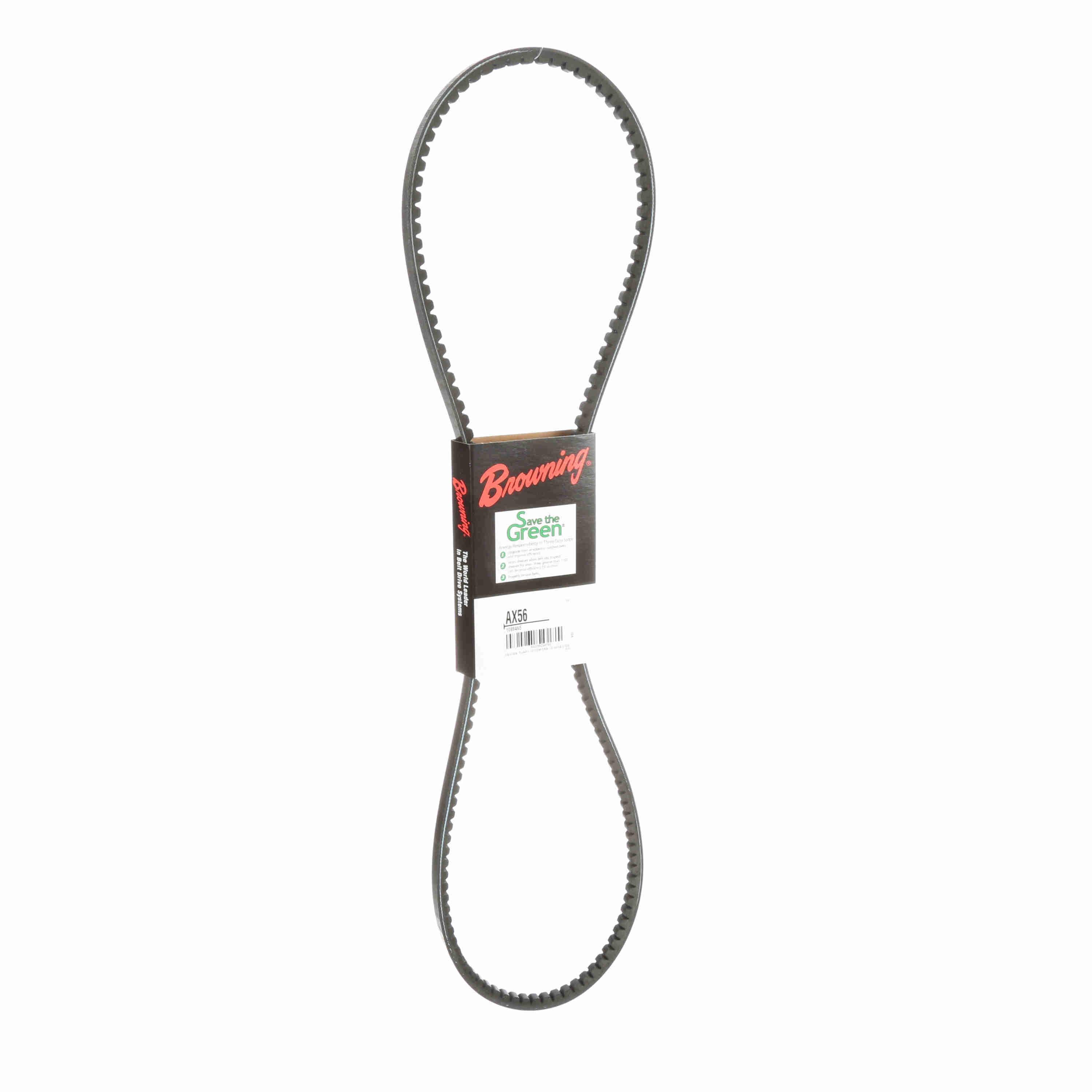 BROWNING Browning 1089465 AX56 Gripnotch V-Belt 1/2 inch Width 58.2 inch Length