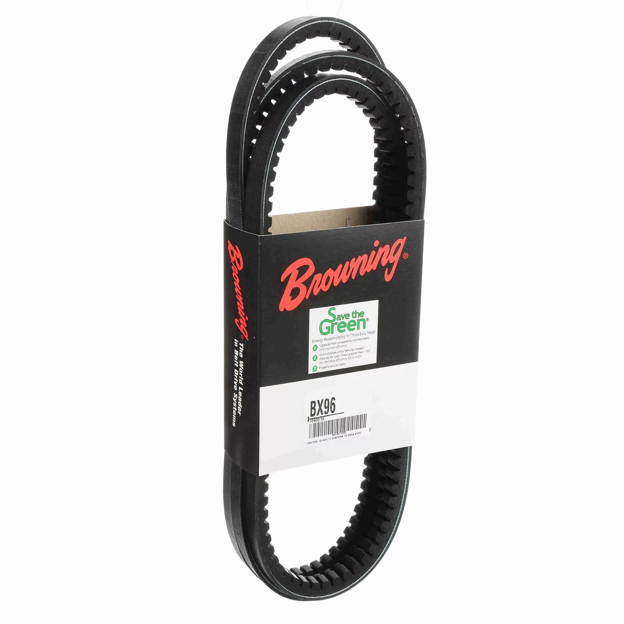 BROWNING Browning 1090018 BX96 Gripnotch Belt BX Belt Section 97.8 Inches Pitch