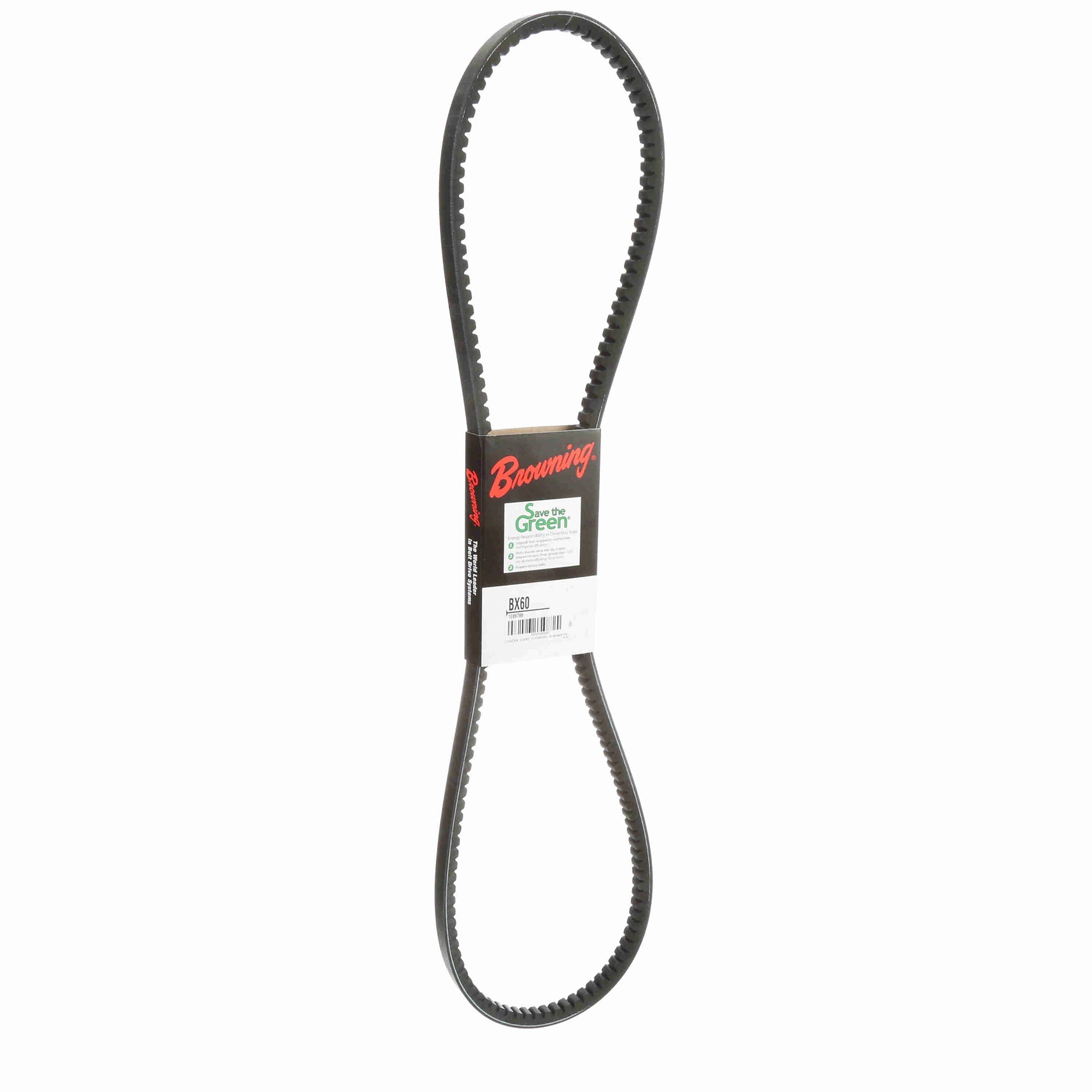 BROWNING Browning 1089788 BX60 Gripnotch Belt Cogged V-Belt (Single Pack) Replacement 1089788