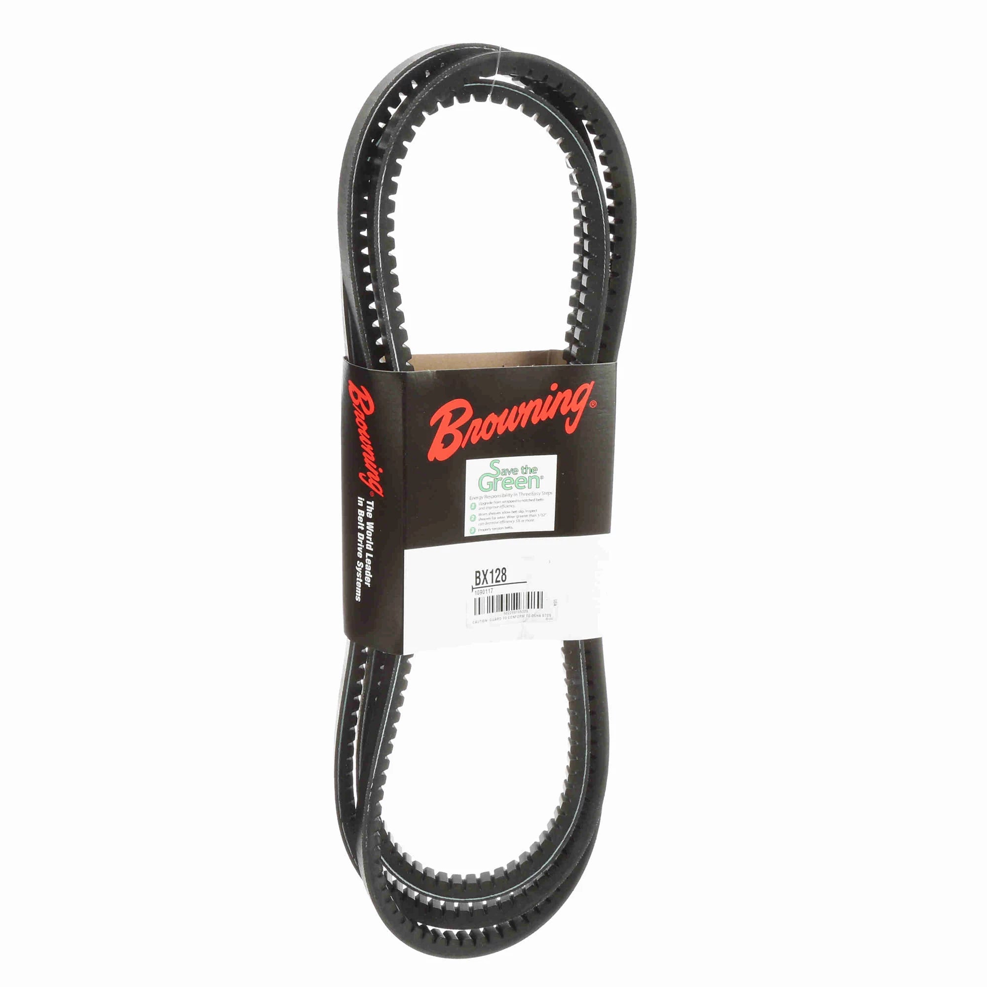 BROWNING Browning 1090117 BX128 GripNotch Belt Cogged V-Belt Replacement 1090117