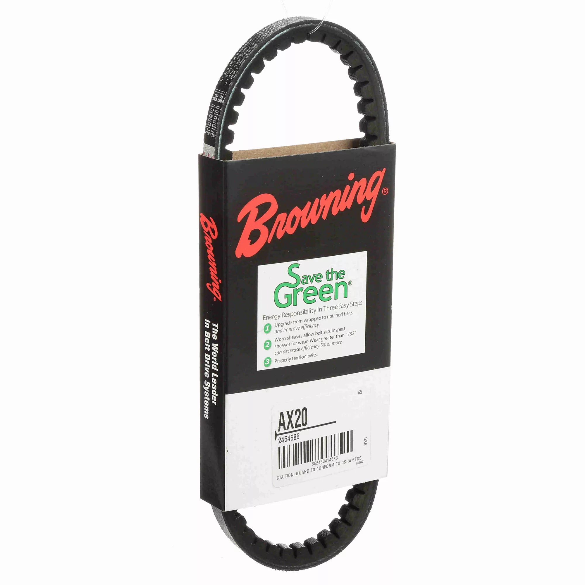 BROWNING Browning 2454585 AX20 GripNotch Belt