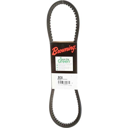 BROWNING Browning 2351369 BX34 Gripnotch Belt BX Belt Section Cogged Replacement 2351369