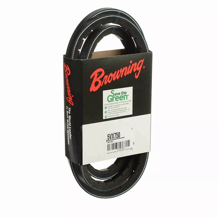 BROWNING Browning 3001401 5VX750 V-Belt Cogged Replacement 3001401