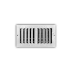 TRUAIRE TRUaire 102M08X04 Sidewall and Ceiling Register 8 Inch x 4 Inch