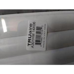 TRUAIRE TRUaire A301HM 14 inch x 6 inch Aluminum Adjustable Curved Blade Wall/Ceiling Register