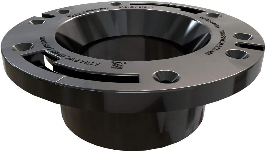 OATEY Oatey 43586 Closet Flange 4-Inch Power Black Replacement 43586