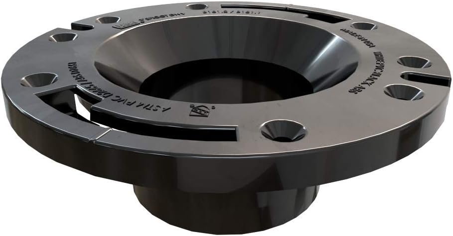 OATEY Oatey 43584 ABS Spigot Fit Closet Flange with Plastic Ring 3 Inch