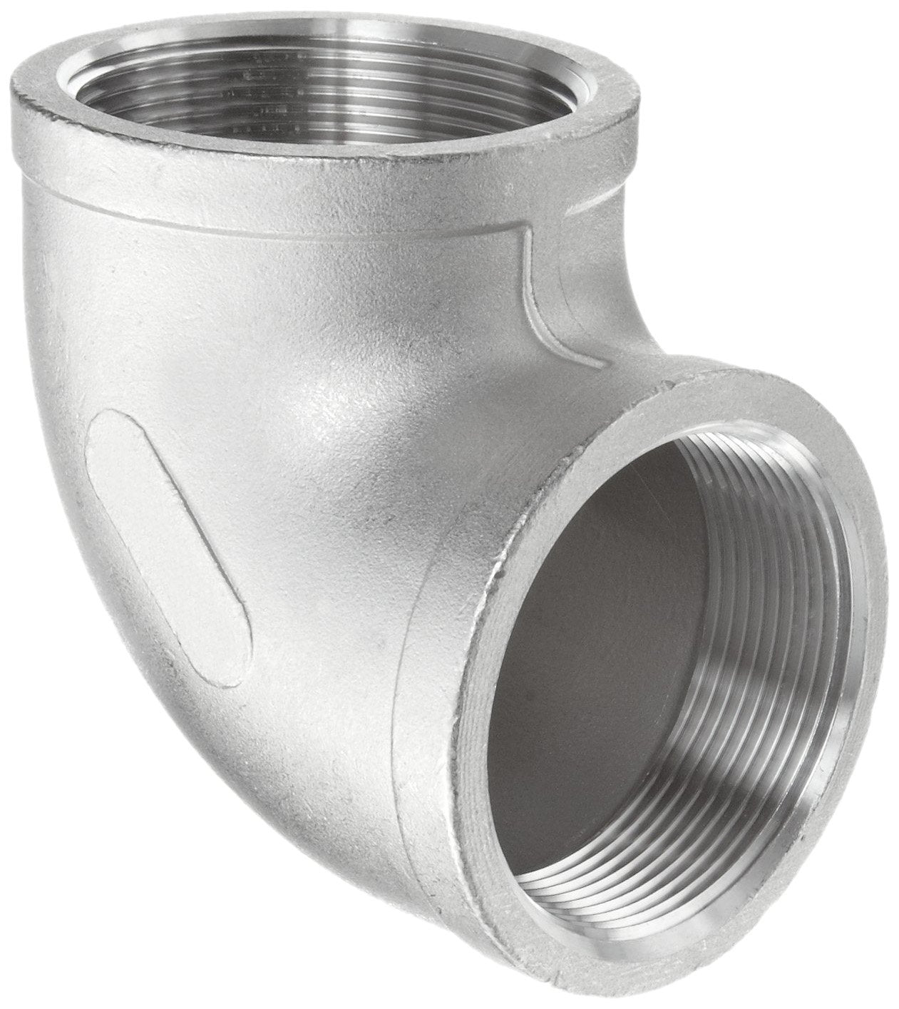 MERIT BRASS Merit Brass K601-24 Stainless Steel 90 Degree Elbow Class 150 1-1/2 NPT Female