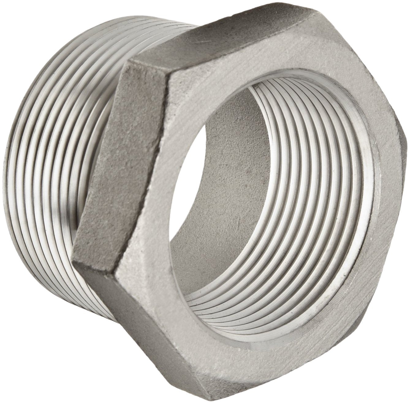 MERIT BRASS Merit Brass K614-3216 Stainless Steel Hex Bushing 2 x 1 Inch