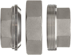 Merit Brass K687-16 Class 150 316 Stainless Steel Union 1 Inch FNPT