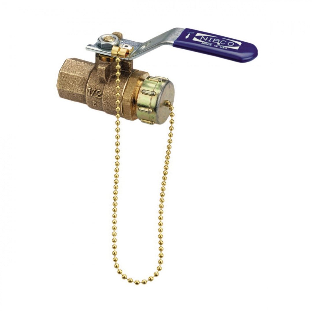 NIBCO NIBCO NL95808 T58570HC Full Port Ball Valve Bronze 3/4 Inch
