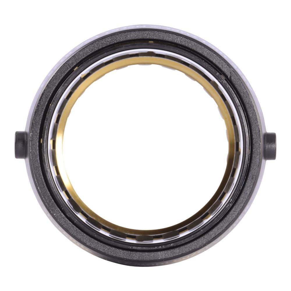SHARKBITE SharkBite UXL0154 2 inch Push-to-Connect Straight Brass Coupling for PEX, Copper, CPVC, PE-RT