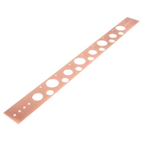 SIOUX CHIEF Sioux Chief 521-810 1/2 Inch, 3/4 Inch & 1 Inch x 20 Inch Flat Stud Bracket