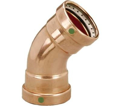 VIEGA Viega 20653 ProPress Zero Lead Copper XL-C 45-Degree Elbow with 2-1/2-Inch P x P