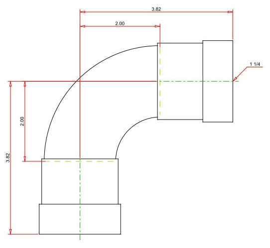VIEGA Viega 25216 MegaPressG 90 Degree Carbon Steel Elbow for Gas and Fuel Oil Applications