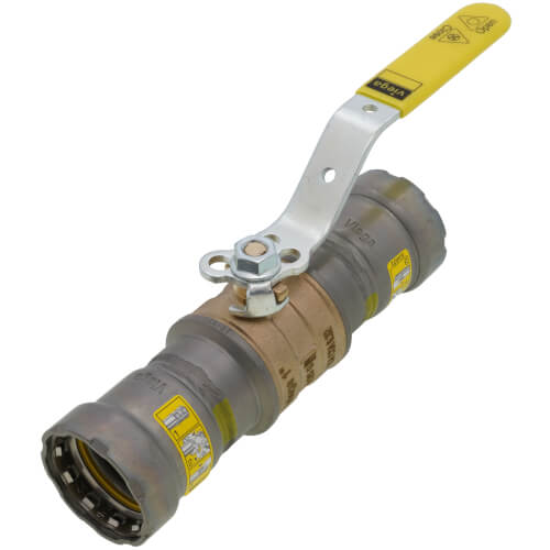 VIEGA Viega 30610 MegaPressG 1 Inch Ball Valve CS Press Bronze