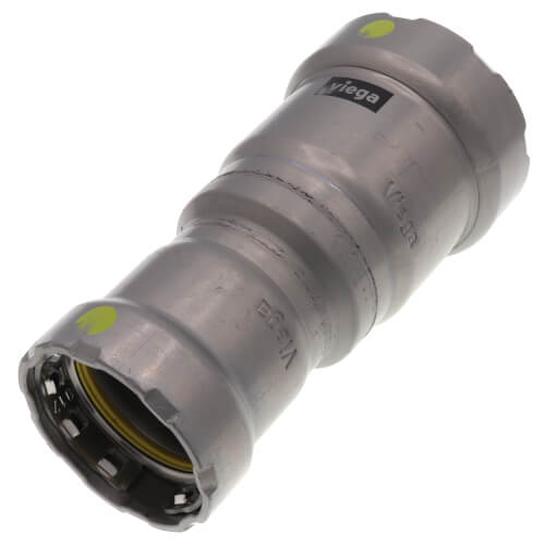 VIEGA Viega 25951 MegaPressG 1-1/4 inch x 1 inch Reducer Press x Press Lead Free Zinc-Nickel Coated Carbon Steel
