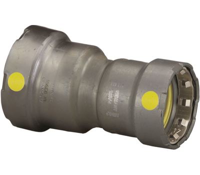 VIEGA Viega 25951 MegaPressG 1-1/4 inch x 1 inch Reducer Press x Press Lead Free Zinc-Nickel Coated Carbon Steel