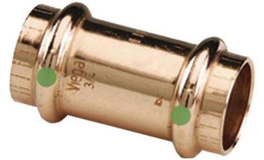 VIEGA Viega 78052 ProPress Copper Coupling with Stop 3/4 Inch
