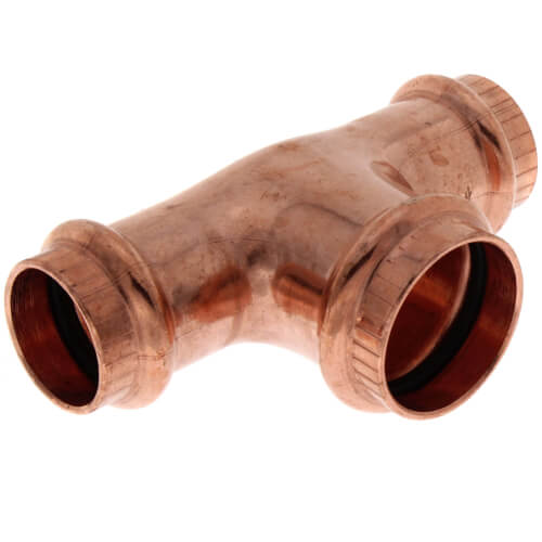 VIEGA Viega 77407 ProPress Zero Lead Copper Tee 3/4-Inch by 3/4-Inch by 1-Inch P x P x P