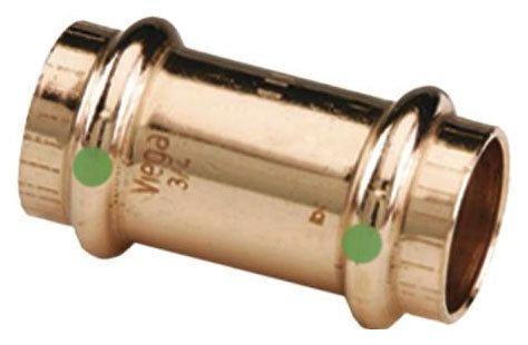 VIEGA Viega 78062 ProPress Copper Coupling with Stop 1-1/4 Inch P x P