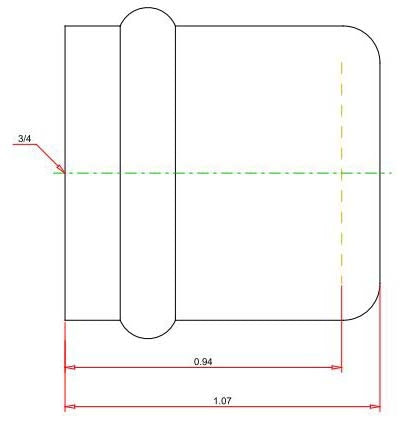 VIEGA Viega 77717 ProPress Copper Cap 3/4-Inch Plumbing Fittings