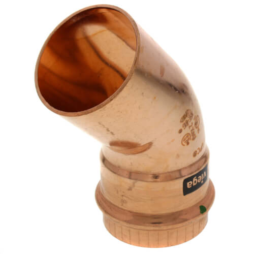VIEGA VIEGA 77073 ProPress 2 Inch Copper 45 Degree Street Elbow