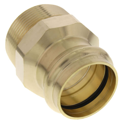 VIEGA VIEGA PROPRESS 79265 Male Adapter Bronze 1-1/4 inch x 1-1/2 inch