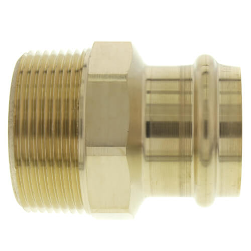 VIEGA VIEGA PROPRESS 79265 Male Adapter Bronze 1-1/4 inch x 1-1/2 inch