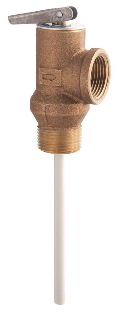 WATTS WATTS 055600000 LF100XL Temperature/Pressure Relief Valve 3/4 Inch 150psi 210F