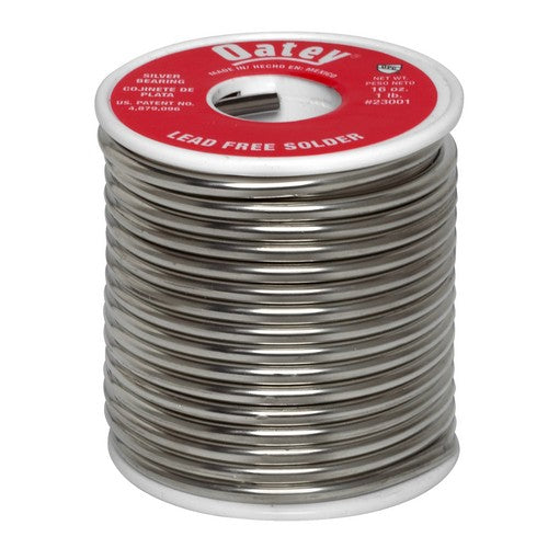 OATEY Oatey 23001 Silver Lead-Free Solder Wire 1 lb