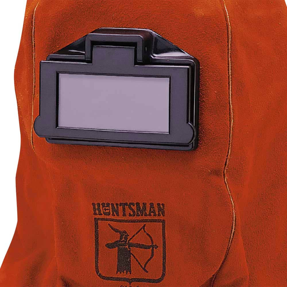 JACKSON SAFETY Jackson Safety 14531 Huntsman Welding Helmet Passive Black Leather Lift