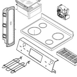 LG 4681A20169B MOTOR PARTS