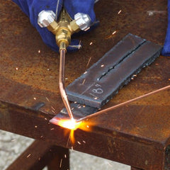 UNIWELD Uniweld KL71-4C Patriot Weld, Braze and Cut Outfit with Metal Carrying Stand