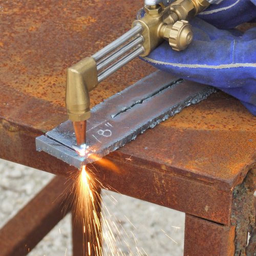 UNIWELD Uniweld KL71-4C Patriot Weld, Braze and Cut Outfit with Metal Carrying Stand