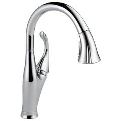 DELTA FAUCET Delta Faucet 9178-DST Leland Pull Down Kitchen Faucet 1.8 GPM Chrome