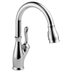 DELTA FAUCET Delta Faucet 9178-DST Leland Pull Down Kitchen Faucet 1.8 GPM Chrome