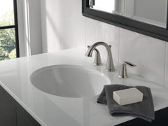 DELTA FAUCET DELTA FAUCET 3538-SSMPU-DST Lahara Widespread Bathroom Faucet Stainless 1.2 GPM
