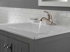 DELTA FAUCET Delta Faucet 520-SSMPU-DST Classic Centerset Bathroom Faucet Stainless