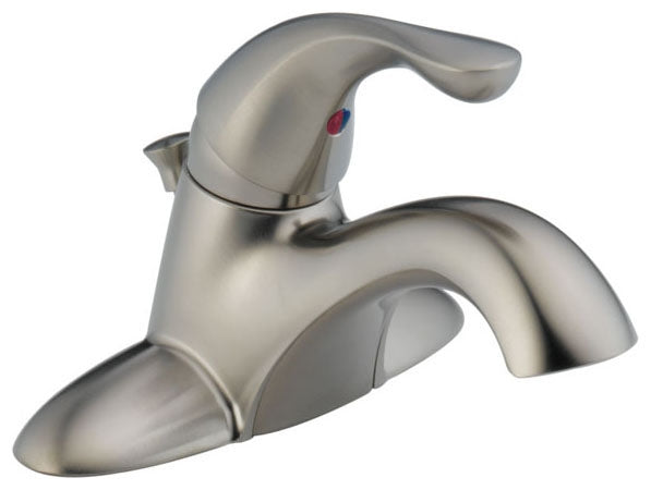 DELTA FAUCET Delta Faucet 520-SSMPU-DST Classic Centerset Bathroom Faucet Stainless