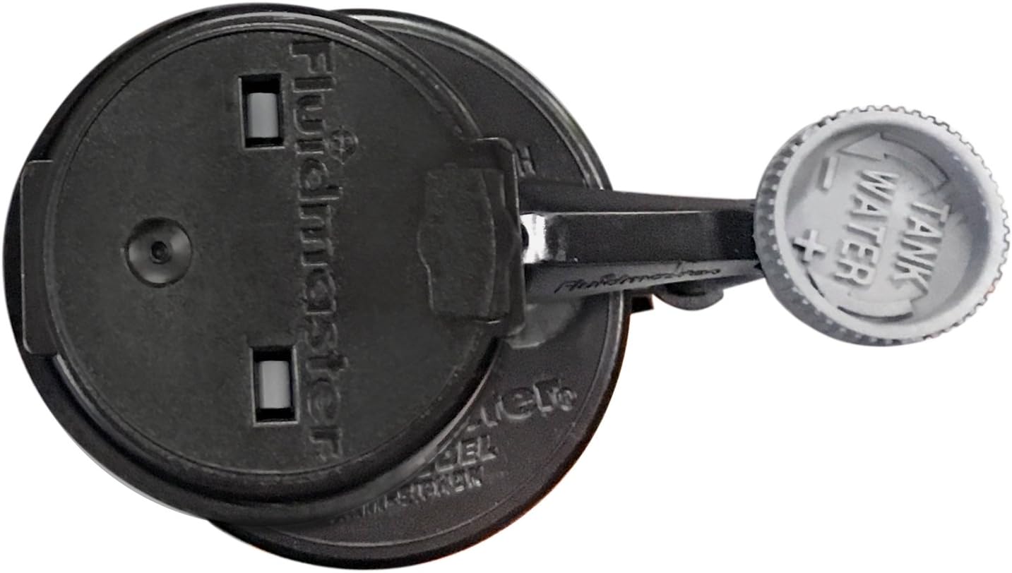DANCO Fluidmaster 400A Anti-Siphon Universal Toilet Tank Fill Valve, 1 Pack, Black