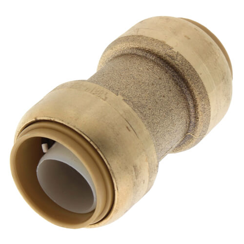 SHARKBITE SharkBite U016LF Push-Fit Brass Coupling 3/4 Inch