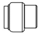 SharkBite U520LF Brass Push-Fit End Cap 1 Inch