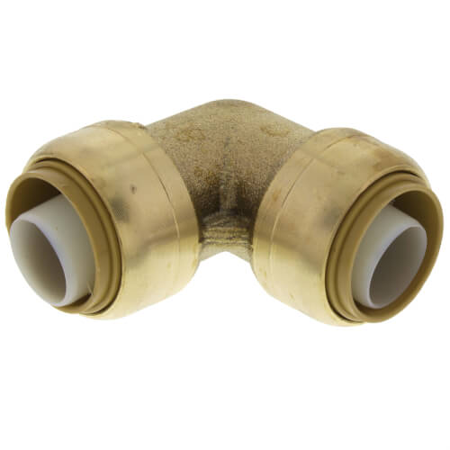 ALLIANCE SharkBite U256LF Push-Fit Brass 90 Degree Elbow 3/4 Inch
