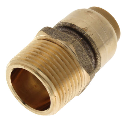 ALLIANCE SharkBite U116LF DZR Brass Male Reducing Adapter 1/2 Inch x 3/4 Inch