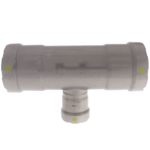 VIEGA Viega 25391 MegaPressG Carbon Steel Reducing Tee 125 PSI