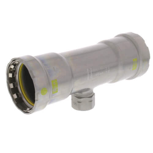 VIEGA Viega 25461 MegaPressG Reducing Tee 2 in. x 2 in. x 3/4 in. Carbon Steel