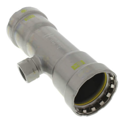 VIEGA Viega 25461 MegaPressG Reducing Tee 2 in. x 2 in. x 3/4 in. Carbon Steel