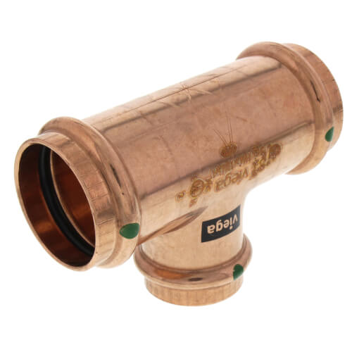 VIEGA Viega ProPress 77447 Copper Reducing Tee 1-1/4 Inch Press Connection