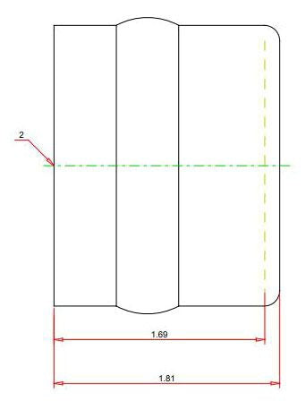 VIEGA Viega 77737 ProPress Copper Cap 200 PSI 2 Inch Pack